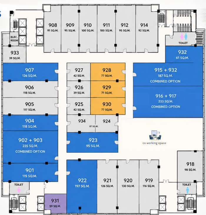 แผนผังชั้น 9 เซียร์ รังสิต